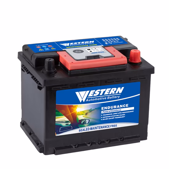DIN60 Mf Maintenance-Free Automotive Car Battery SLA for Automobile Auto Truck Power Best Wholesale Price 12V/60ah