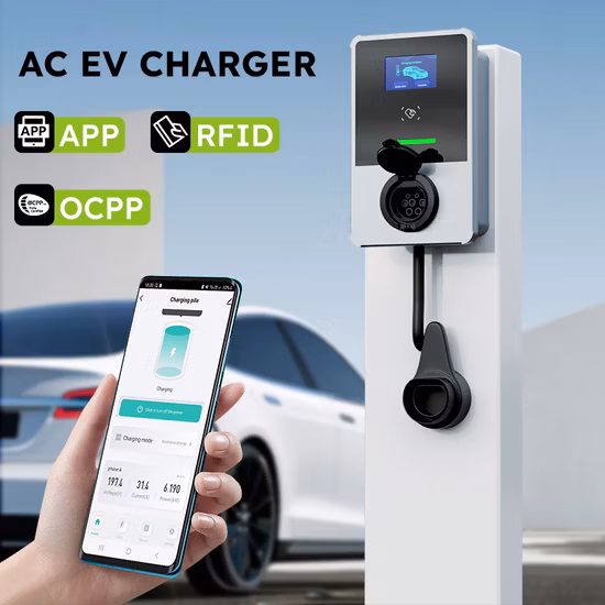Home Smart EV Charger Tuya APP 32A 7kw