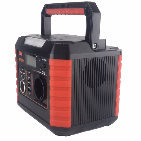 500W Portable Power Generator with AC220V DC5V USB for Camping