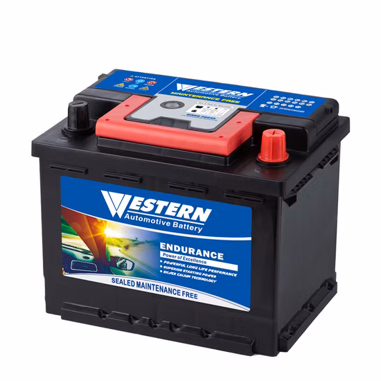 DIN60 Mf Maintenance-Free Automotive Car Battery SLA for Automobile Auto Truck Power Best Wholesale Price 12V/60ah