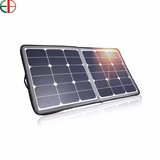 TÜV, CE, SGS Halbzellen-Poly-PV-Faltenflexibles schwarzes monokristallines polykristallines Modul Mono-Industrie-Solarenergie-Panel mit 25 Jahren Garantie