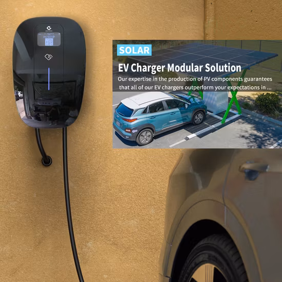 Bluesky AC Wallbox EV-Ladestation mit Ocpp-Ethernet, 4G, WLAN